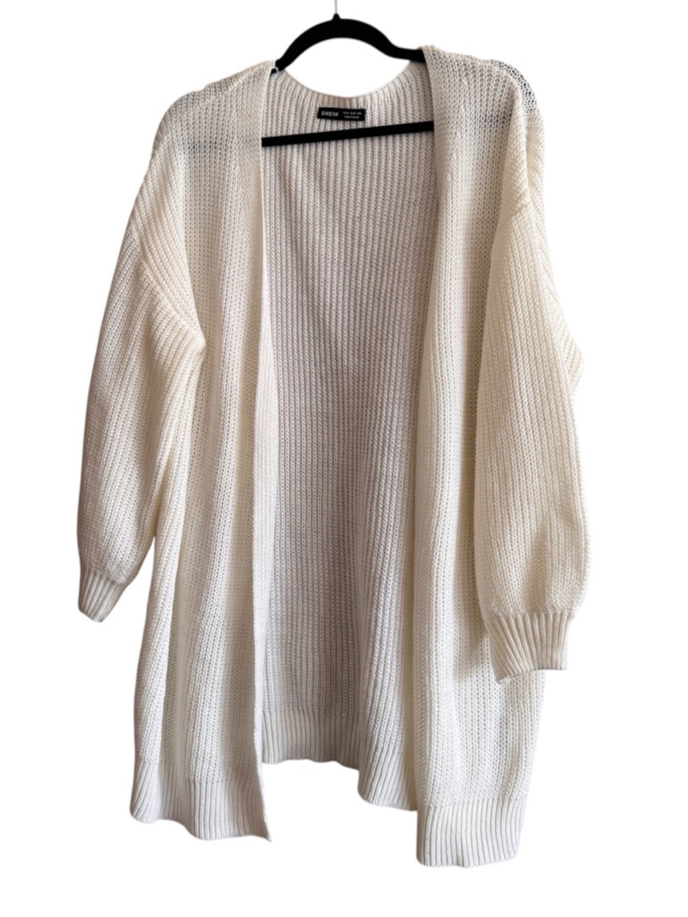 🖤5/$20 Cream Open-Front Knit Cardigan